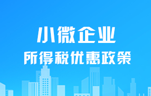 2021小微企業(yè)所得稅的優(yōu)惠政策【專家發(fā)文】